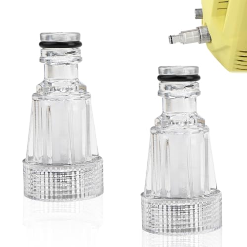 2 pièces Filtre à Eau pour Nettoyeur Haute Pression, Protégez Votre Pompe et Optimisez Vos...