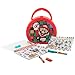 Super Mario Brothers Coloring & Sticker Activity Set for Kids with Travel Carrying Case