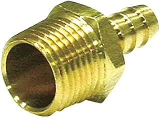 JMF Brass 1/4 in. Dia. x 3/8 in. Dia. Adapter 1 pk Yellow - Total Qty: 10; Each Pack Qty: 1