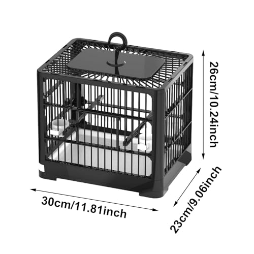 Cage de transport portable petits oiseaux pour sécuriser les déplacements et simplifier le soin - 6