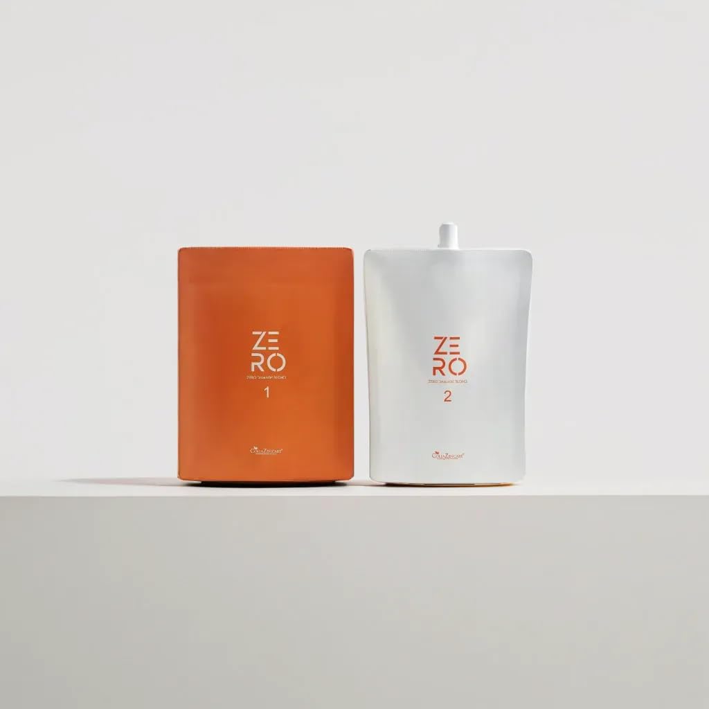 Zero Blond, Zero Damage Hair Bleach | Level 10 Lightener | Powder (7.05 oz) + Developer (10.58 oz) Kit | Only for Virgin Hair and Root Touch-Up