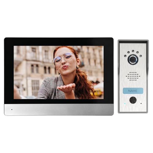 Miratic Videoportero Unifamiliar 4 Hilos Modelo Pantalla Táctil 7" Full HD
