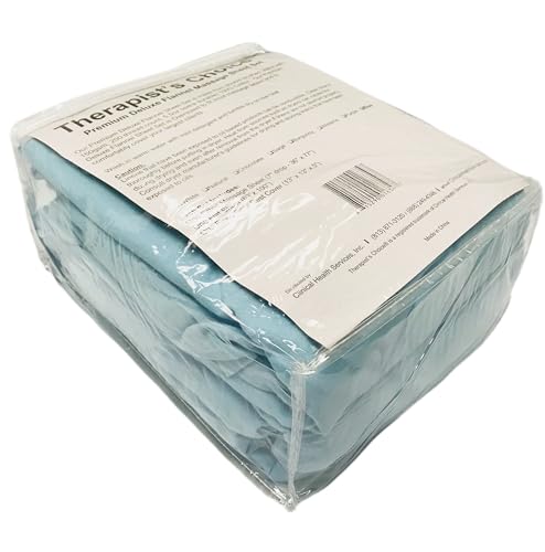 Therapistâ€™s ChoiceÂ® Premium Flannel Sheet 3-Piece Set, for Massage Tables, Includes Flat Sheet, Fitted Sheet, and Fitted Face Rest Cover (Blue)