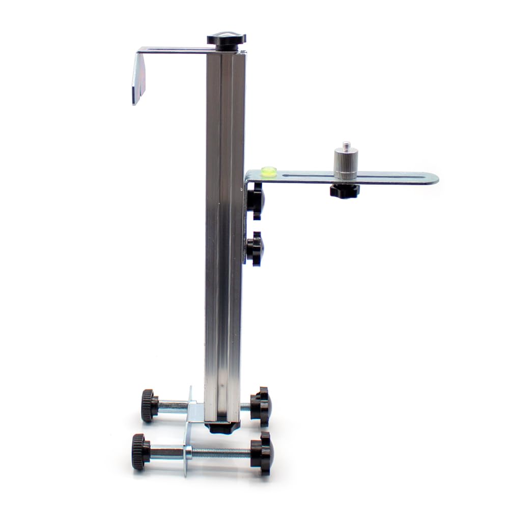 30CM Laser Level Wall Mount Bracket, Adjustable Multi-Functional Universal Laser Holder for Rotating Laser Leveling Support Stand