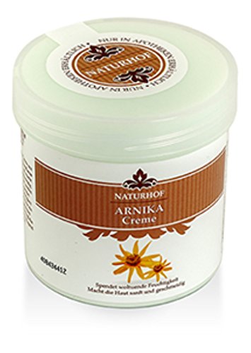 Naturhof Arnica Massage Cream for Bruises, Sprains, Strains, Pulled Muscles, Inflammation, Pain, Swelling, Stiffness, Rheumatism 250ml