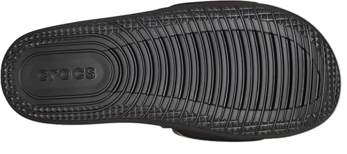Crocs Sandales à enfiler pour homme, noir, pointure 46, Noir, 12 UK