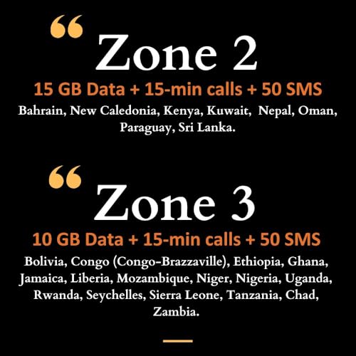 Image of Orange Holiday Worldwide Prepaid SIM Card 20GB Internet Data for 30 Days in 4G /LTE | Data tethering Allowed | Calls & SMS | 1 Sim Card Holder + 1 Pin (International sim, Asia America Europe)