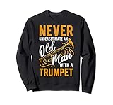 Geschenk für Trompeten Lehrer oder Trompeten Spieler. Ideal zum Vatertag, zur Rente, Pension, Geburtstag. Trompeten Outfit für Vater, Onkel, Bruder oder Mann. Cooles Geschenk für Papa, Opa oder Bruder. Geschenkidee für Trompeter, Blaskapelle, Musikverein