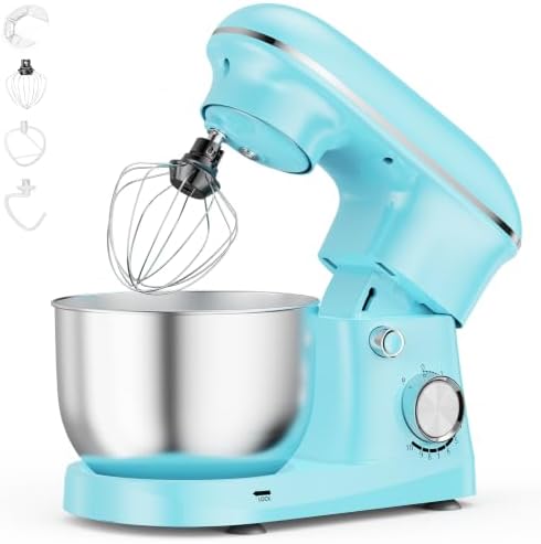 OLIXIS 4.2 Qt Stand Mixer, 10-Speed Tilt-Head Electric Mixer for ...