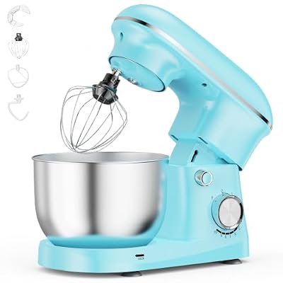 OLIXIS Stand Mixer, Kitchen Aid Mixers Alternative, 4.2Qt 10-Speed Electric Stand Mixers, Dough Hook, Whisk, Flat Beater & Versatile Lid, Perfect for Baking, Cake Making, and Daily Kitchen Tasks