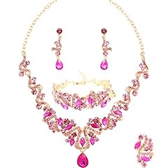 Set001-Style2-Rose Red-Gold Plated