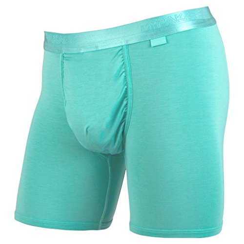 MyPakage Men's Weekend Boxer Brief ,Mint,Large
