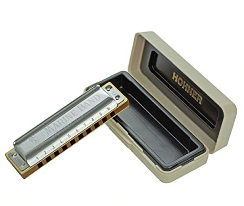 Hohner harmonica marine band classic a-m1896106 hO - Les Beatles, Paul McCartney, John Lennon, RIngo Starr, George Harrison Hohner harmonica marine band classic a-m1896106 hO – Image 3