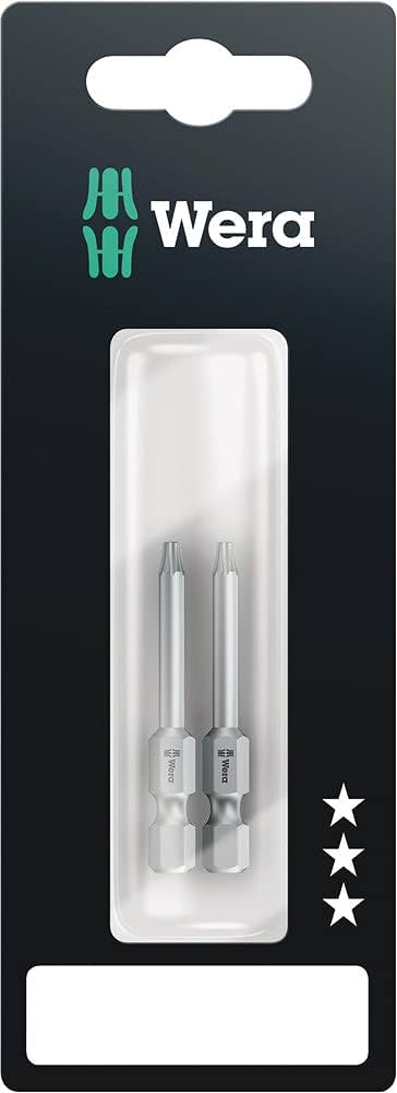 Inserti Wera TORX HF Con Ritegno - TX 10 X 50mm, Per Viti Incasso, Codolo 1/4" - Foto 12