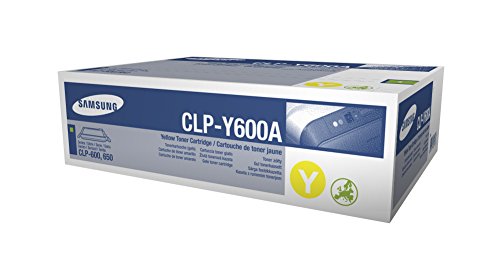 Samsung CLP Y600A Jaune originale cartouche de toner pour CLP 600 650 - vue 5