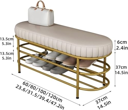 Rangement à chaussures compact gris de 23 Pouces pour libérer l'espace au sol - 3