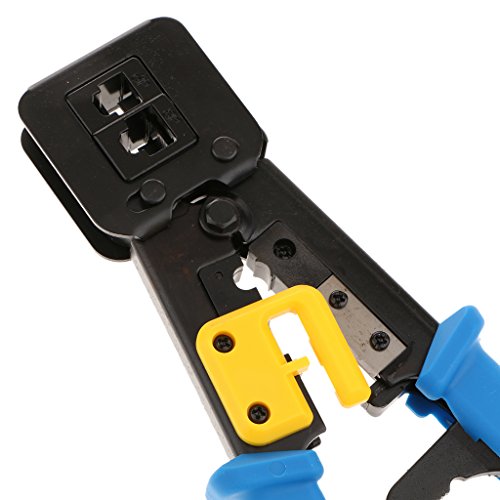 gazechimp Ferramenta De Crimpagem EZ RJ45 Para RJ-11 12 E RJ-45 - Substituição De Lâ De 1 Pacote De