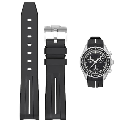 [Ylfcly] 20mm voh for Omega X Swatch Speedmaster MoonSwatch IKƃXEHb` Xs[h}X^[ [XEHb`p VRxg