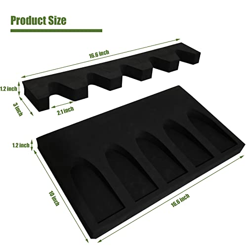 Funryer 5.56 Cleaning Kit .223 Rifle Cleaning Kits With Foam Gun Rack & Base For Gun Safe #TOP7