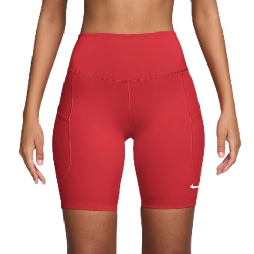 Image of Nike Women's One High-Waisted 8 inch Bike Shorts; Running and Workout Shorts