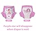 CutiePlusU Adult Diapers 10 Pieces, Disposable Incontinence Briefs with Tabs for Women and Men, Maximum Overnight Absorbency- Little Princess (Medium 28