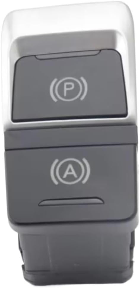 Handbrake Switch Compatible with A6 for C7 Avant for Quattro 2011-2018 4G1927225B Car Electronic Handbrake Parking Hand Brake Switch Button Replacement Parts