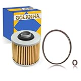 Oil Filter Kit Compatible with Yamaha Raptor 700/700R V Star 650 TT500C XT500C OEM# 4X7-13440-01-00