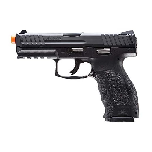 Elite Force HK Heckler & Koch VP9 6mm BB Pistol Airsoft Gun, Standard , Black