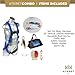 Palmer Safety Fall Protection Roofing Duffle Bag Kit I Full-Body Harness, 50' Vertical Rope & Anchor Set