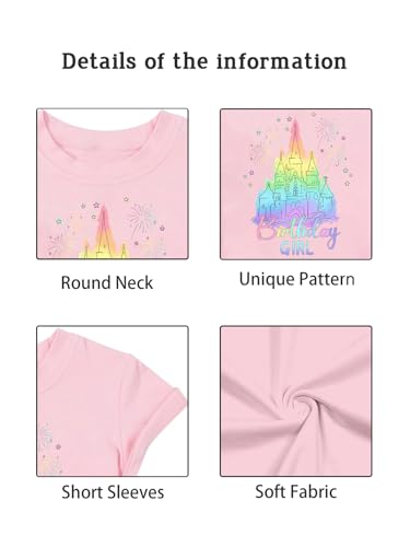 Birthday Girl Shirt Magical Pink and Green Shirts Changed for Good Musical Movie T Shirt Cute Graphic Tee Tops — view 5