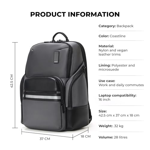 MOKOBARA The Coupe Backpack 28L Gray Grey Matter - Image 4
