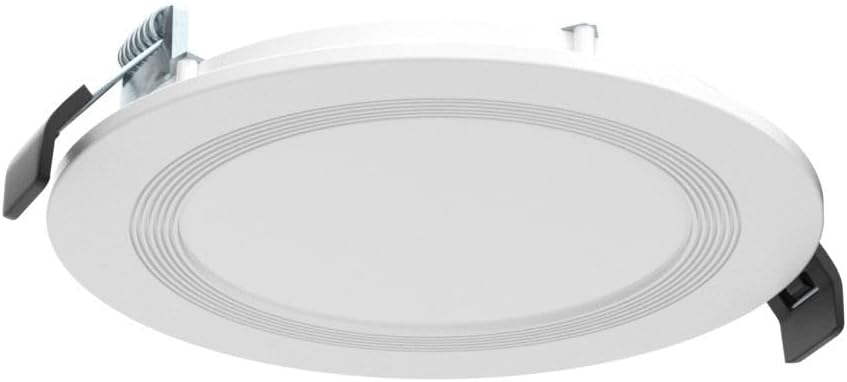 RAB WFRL6R139FA120WB Edge-Lit Wafer CCT Field Adjustable, 2700/3000/3500/4000/5000K All-in-one, No Housing Required (Baffle, 6")
