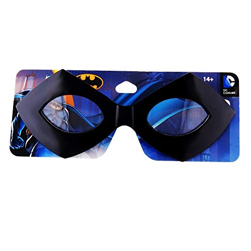 Image of Sun-Staches Batman Sunglasses | DC Comics Costume Accessory | UV 400 | One Size Fits Most