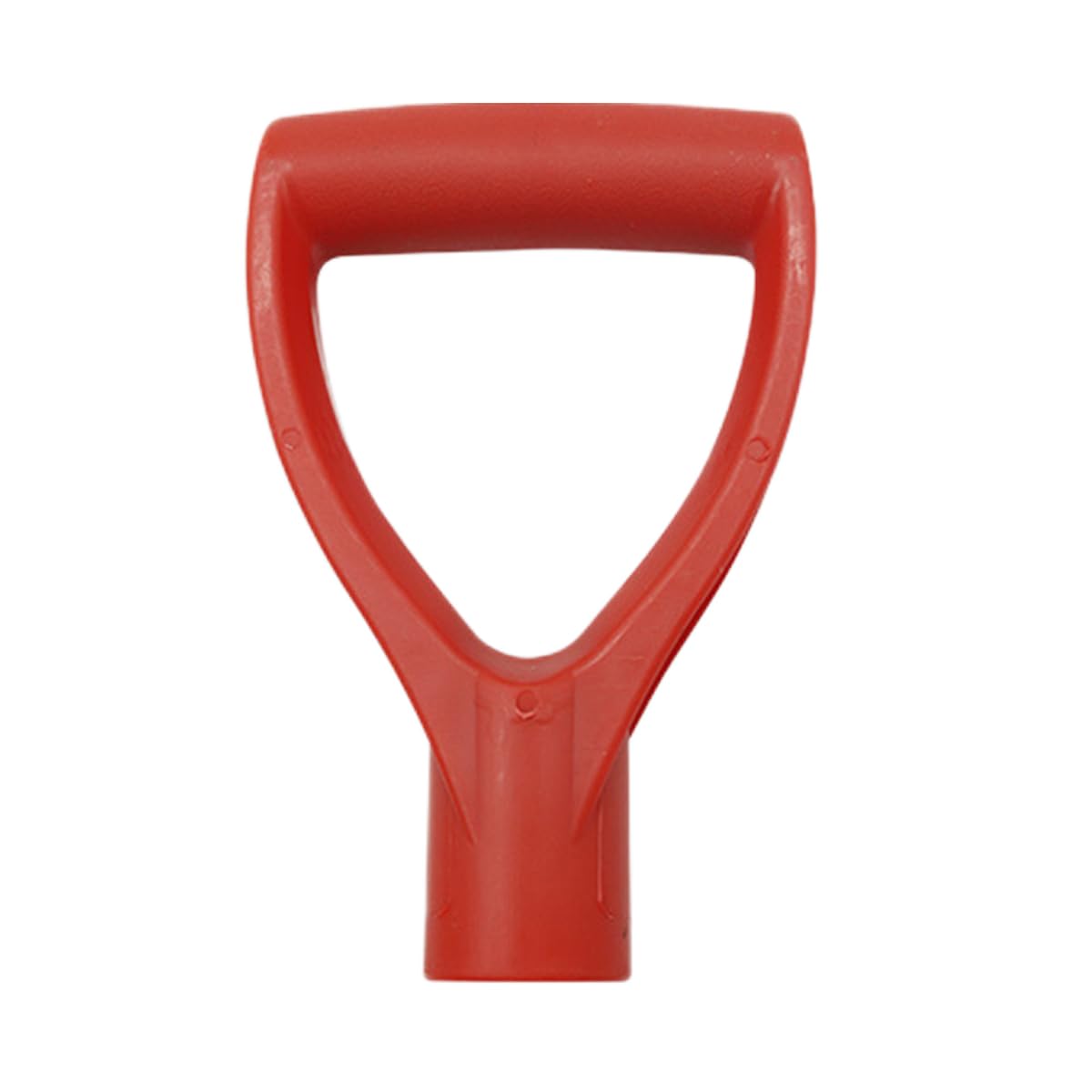 Foutp 34Mm Inner Diameter, Red D Shaped Spade Handle, 28Mm/32Mm Inside Diameter Plastic D Shaped Grip Shovel Handle Replacement For Digging Raking Tools (34Mm Inner Diameter, Red)