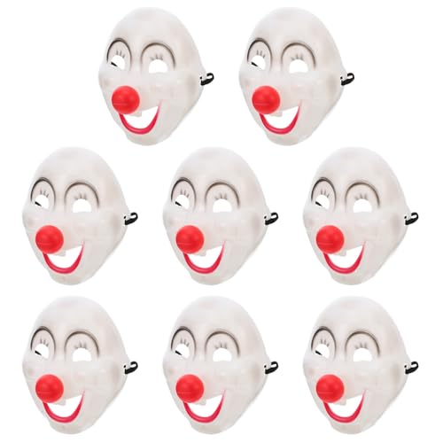 Masques de clown confortables pour adultes évitant la transpiration en fête