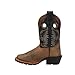 Produktbild Dan Post Rascal Kinderstiefel, quadratischer Zehenbereich, wadenhoch, Braun, Aged Bark/Schwarz, 9.5 Big Kid