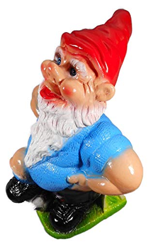 Gartenzwerg Fußball 33 cm Made in Germany Garten bruchfest PVC Deko GRS 0938 - 3