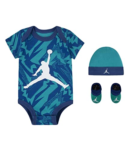 Jordan All Over Print Hat/Bodysuit/Bootie Set (Infant/Toddler/Little Kids)