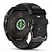 PlayBetter Garmin Fenix 8 Solar Sapphire (51mm, Carbon Gray DLC Titanium) Multisport GPS Smartwatch Bundle - 1.4” Touchscreen, Built-in LED Flashlight Portable & Screen Protectors