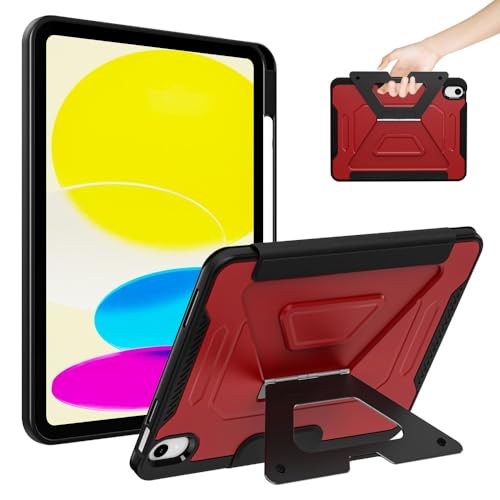 Étui iPad Air 11 M2 2024 housse protection cuir métal et silicone résistant