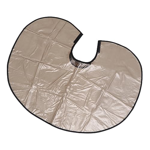SHERCHPRY 1 Pieza Peluquería para Corte y Tinte de Cabello Delantal para Salones y Hogar Color Negro
