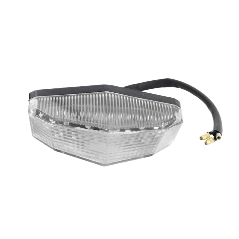 Feu arrière clignotant pour moto et feux stop intégrés pour sécurité routière