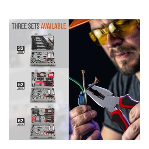 Juego combinado de herramientas automotrices 32 piezas miniatura 3