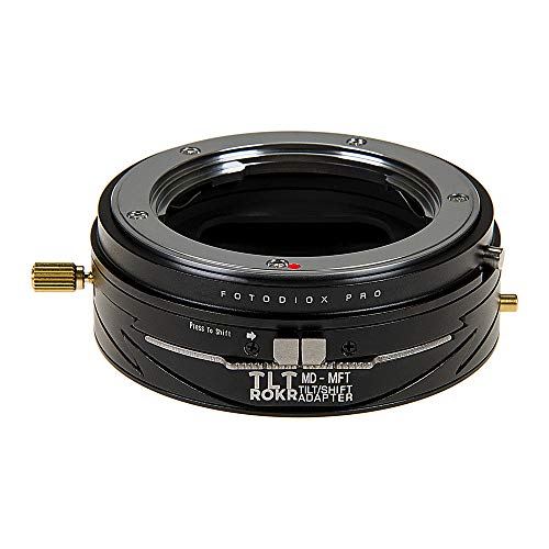 Fotodiox Pro Tlt Rokr - Tilt/Shift Lens Mount Adapter for Minolta Rokkor (Sr/Md/Mc)