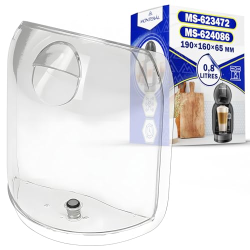 Reservoir Cafetiere à Capsules avec Code Original MS-623472 MS-624086 pour Krups pour Dolce Gusto Mini Me - Garantie de 10 Ans - MONTERAL
