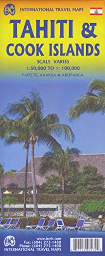 Cook Islands Travel Reference Map: 1:60,000
