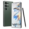 BXV I25 Ultra 16+512GB Smartphone – Batería 7000mAh, pantalla de 6.99 pulgadas, bolígrafo incorporado, Android 14, Snapdragon 8 Gen3, cámara de 68MP+108MP supera a los competidores en velocidad y potencia (verde)