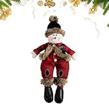 zur Weihnachtsdekoration, handgefertigt, niedlich, weich, Tischdekoration, für Zuhause, Outdoor, Küche, Tisch, Kamin, Winter