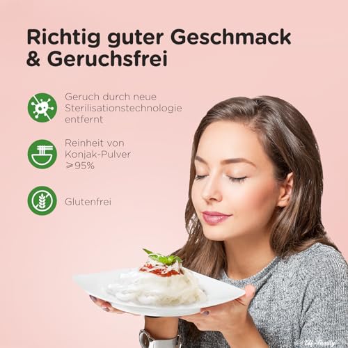 Elf-Family 5+1 Mixto Premium Shirataki Noodles Slim 9kcal Bajo en Carbohidratos, Konjac, Keto, Vegano, Sin Gluten, Sin Azúcar - Spaghetti/Fideos de Cristal/Fettuccine/Arroz/Penne/Udon (6x100g)