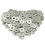 NASHRIO M4 Arandelas, Arandela Plana de Reparación para Tornillos Pernos